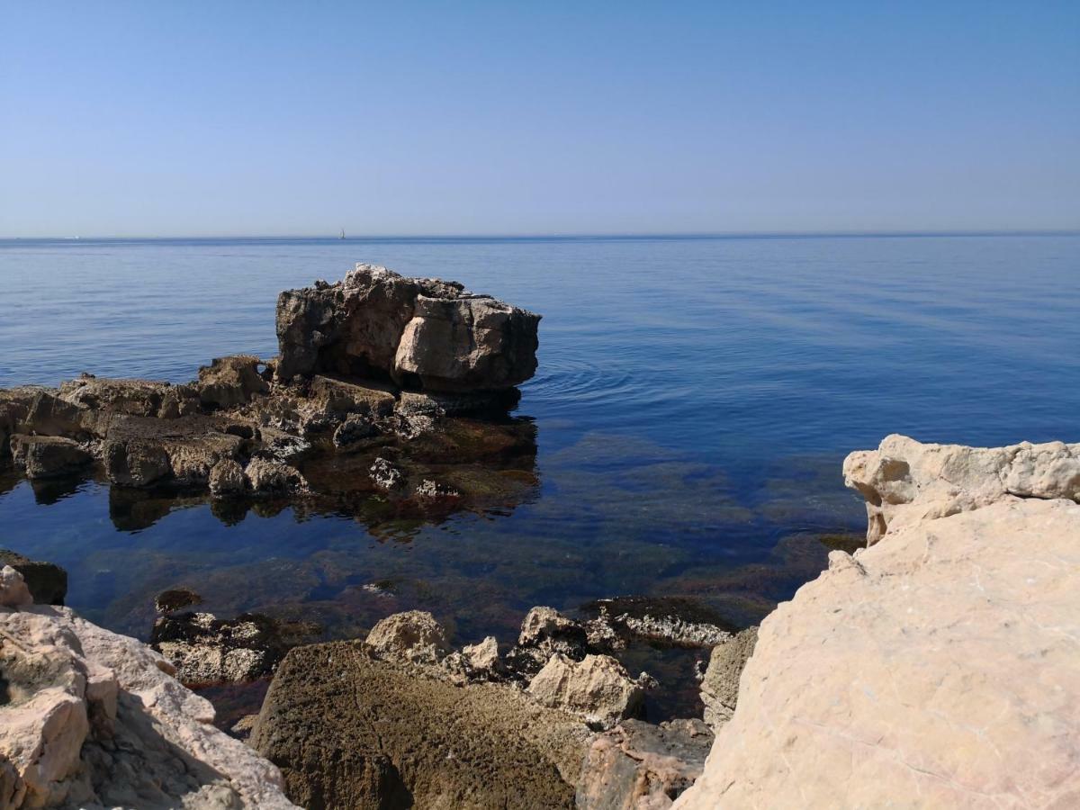 Domaine De La Coudouliere, T2 Climatise Terrasse Vue Mer Sans Vis A Vis Plage A 100M Six-Fours-les-Plages Bagian luar foto